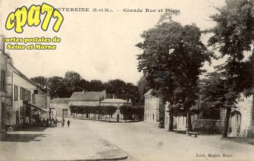 Brou Sur Chantereine - Grande Rue et Poste