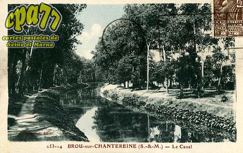 Brou Sur Chantereine - Le Canal