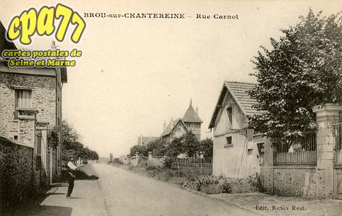 Brou Sur Chantereine - Rue Carnot