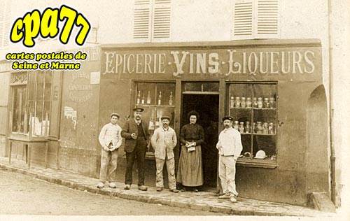 Bussy St Georges - Epicerie - Vins - Liqueurs - M Ranvier
