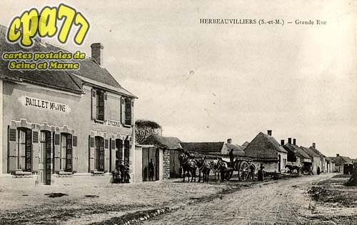 Buthiers - Herbeauvilliers - Grande Rue