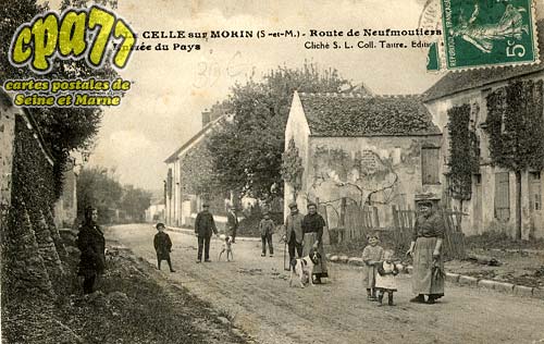 La Celle Sur Morin - Route de Neufmoutiers - Entre du Pays