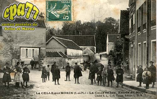 La Celle Sur Morin - La Celle en bas, Entre du Moulin