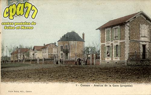 Cesson - Avenue de la Gare (projete)