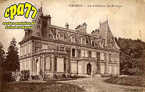 Cesson - Le Chteau de St-Leu
