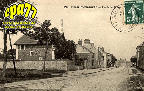 Chailly En Bire - Entre du Village