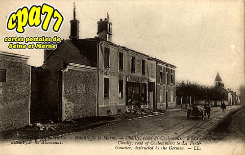 Chailly En Brie - Guerre 1914-1915 - Bataille de la Marne