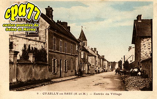 Chailly En Brie - Entrée du Village