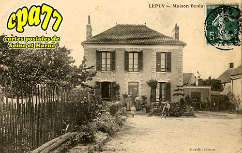 Chaintreaux - Lepuy - Maison Boulat