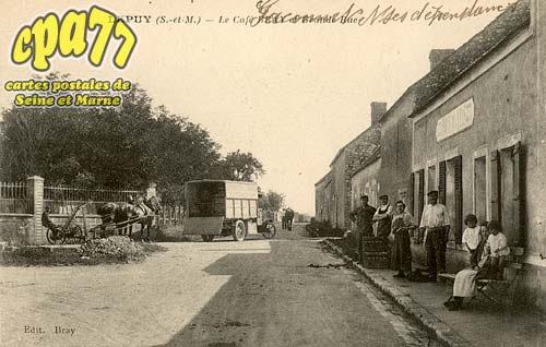 Chaintreaux - Le Caf Bray et grande rue
