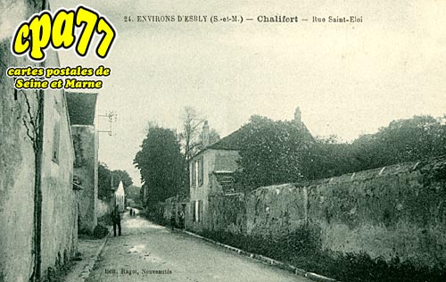 Chalifert - Rue Saint-Eloi