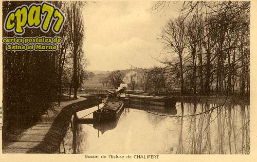 Chalifert - Bassin de l'Ecluse de Chalifert