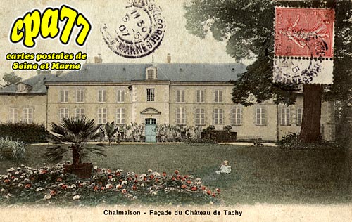 Chalmaison - Faade du Chteau de Tachy