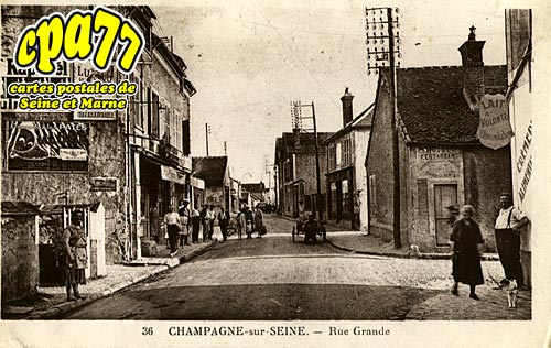 Champagne Sur Seine - Rue Grande