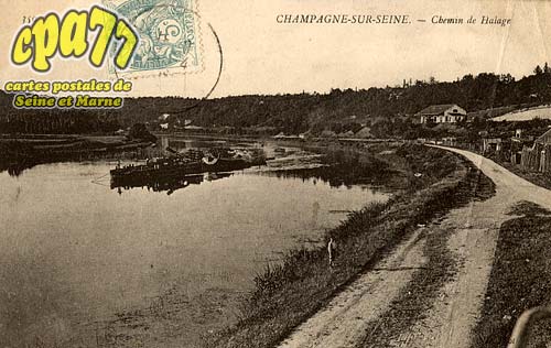 Champagne Sur Seine - Chemin de Halage