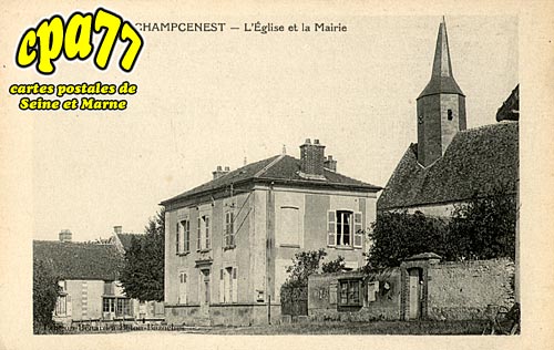 Champcenest - L'Eglise et la Mairie