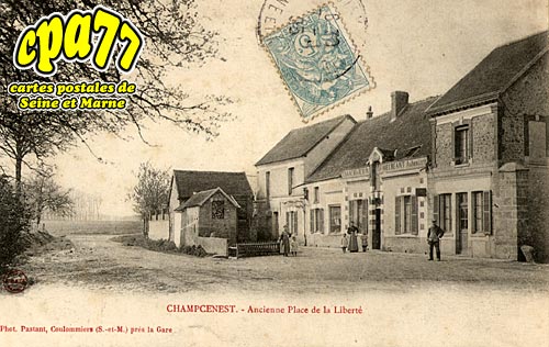 Champcenest - Ancienne Place de la Libert