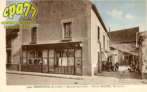 Champdeuil - Epicerie - Caf - Tabac - Maison Rocher, Mcanicien