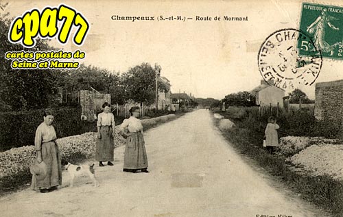 Champeaux - Route de Mormant