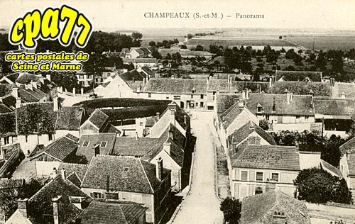 Champeaux - Panorama