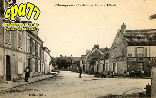 Champeaux - Rue des Tilleuls