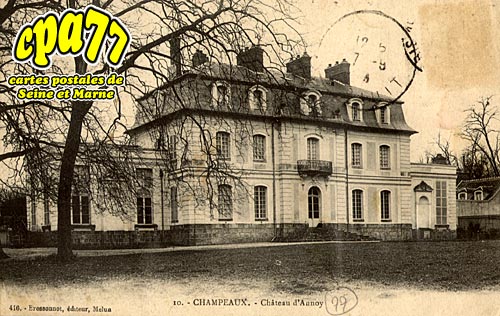 Champeaux - Chteau d'Aunoy