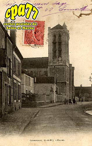Champeaux - L'Eglise