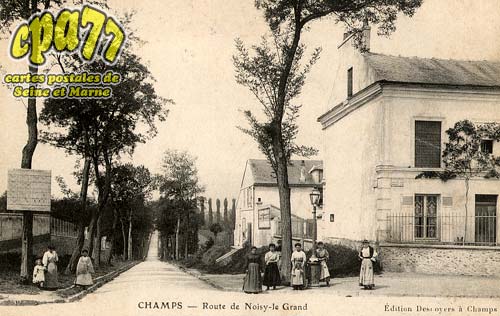 Champs Sur Marne - Route de Noisy-le-Grand