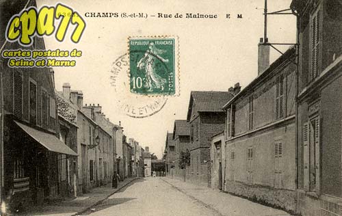 Champs Sur Marne - Rue de Malnoue