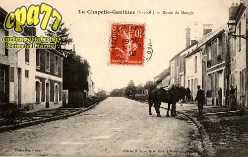 La Chapelle Gauthier - Route de Nangis