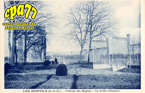 La Chapelle Rablais - Les Montils - Chteau des Moyeux - La Grille d'honneur