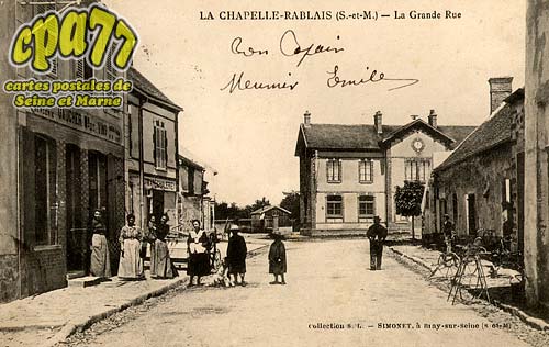 La Chapelle Rablais - La Grande Rue