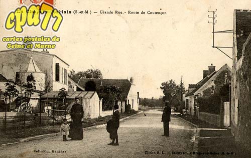 La Chapelle Rablais - Grande Rue - Route de Coutenon