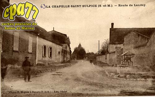 La Chapelle St Sulpice - Route de Landoy