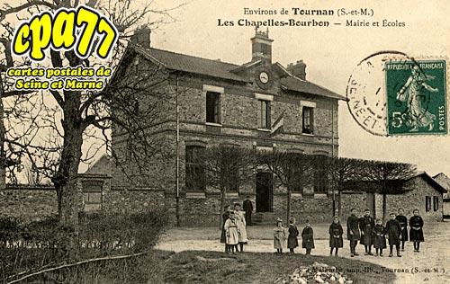 Les Chapelles Bourbon - Mairie et Ecoles