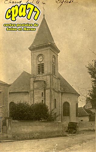 Charny - Carte Photo L'Eglise