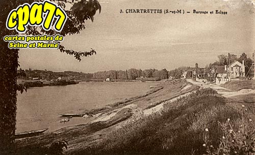 Chartrettes - Barrage et Ecluse