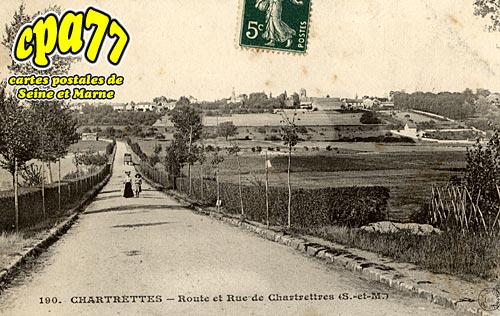 Chartrettes - Route et Rue de Chartrettes