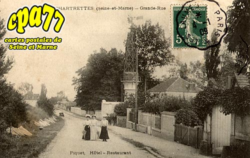 Chartrettes - Grande Rue - Htel-Restaurant Piquet