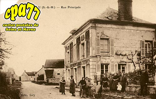 Chteaubleau - Rue Principale (en l'tat)