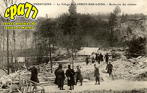 Chteau Landon - Le Village de Lorroy - Recherche des victimes