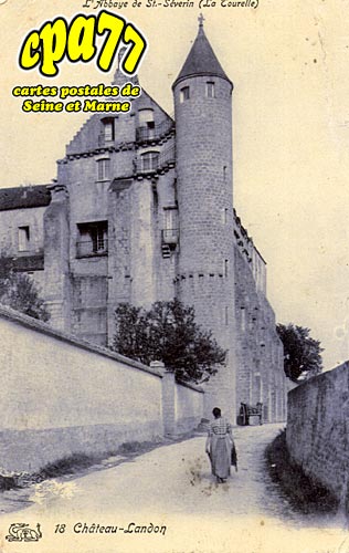Chteau Landon - L'Abbaye de St-Sverin (La Tourelle)
