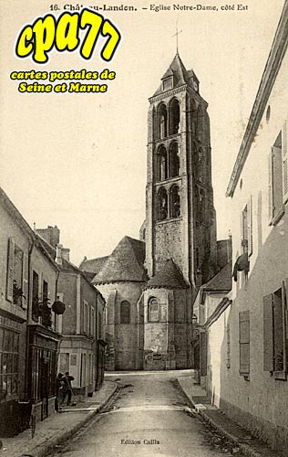 Chteau Landon - Eglise Notre-Dame, ct Est