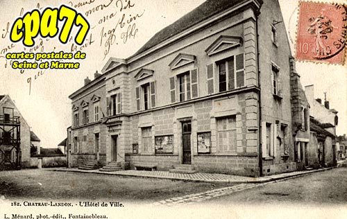 Chteau Landon - L'Htel-de-Ville