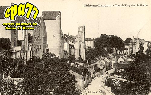 Chteau Landon - Tour St-Thugal et St-Sverin