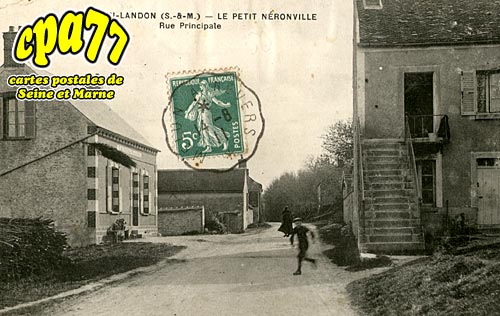 Chteau Landon - Nronville - Rue Principale