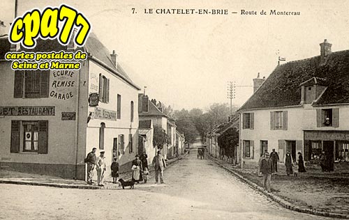 Le Chtelet En Brie - Route de Montereau