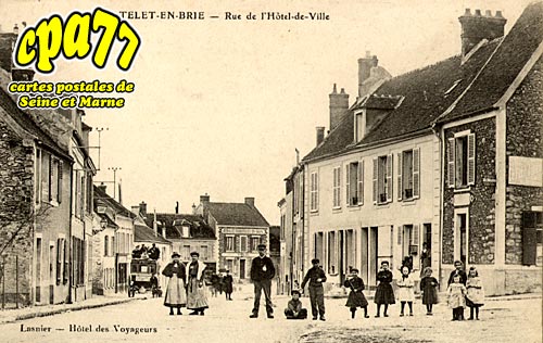 Le Chtelet En Brie - Rue de l'Htel-de-Ville