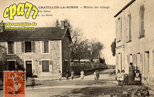 Chtillon La Borde - Milieu du village