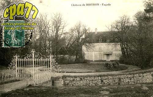 Chtres - Chteau de Boitron - Faade
